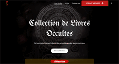 Desktop Screenshot of livres-occultes.com